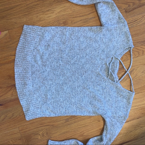 American Eagle pullover sweater with cross back - Picture 3 of 7